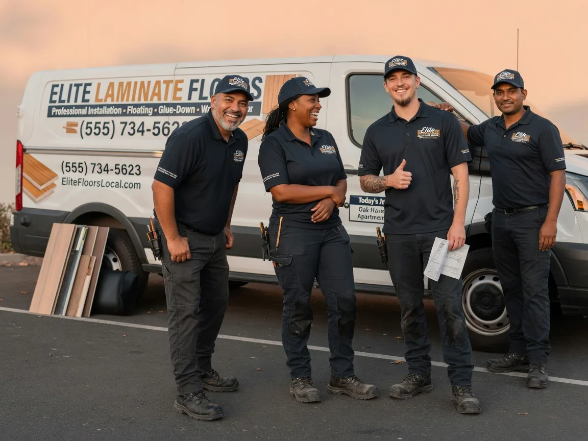 Laminate flooring installation company in Husum, WA